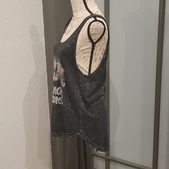 Nomad Dreamer Desert Cactus Tank Lace Trim - Picture 3 of 6